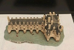 Chateau De Chenonceaux France 1901 Replica Building