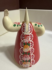 Vintage 1960s Russian Dancing Doll Pendulum Motion Bobble Head w/Box