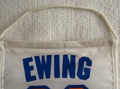 NY KNICKS PATRICK EWING BANNER SGA MSG RETIREMENT NUMBER #33 NBA BASKETBALL