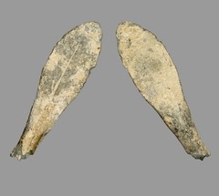 Ancient Canaanite Bronze Leaf-Type Arrowhead 44mm Middle to Late Bronze Age