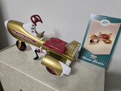 HALLMARK KIDDIE CLASSIC 1958 MURRAY ATOMIC MISSLE PEDAL CAR