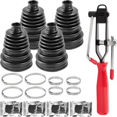 CVS18 CV Boot Split Constant Velocity Joint Gaiter Boot Replacement Kit