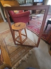 Antique Large Oak Frame