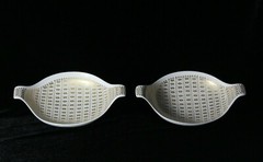 2 Vintage 1950’s Modernist Hutschenreuther Prof. Lili Schultz Gold Bowls