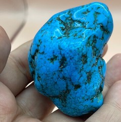 Wonderful Afghanistan Natural Blue Turquoise piece Rough Loose Gemstone