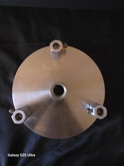 Millipore 142mm Stainless Steel Pressure Filter Holder 10 lb Lab Surplus Gear
