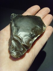 Lower Paleolithic – Fine Acheulean convergent scraper. c.450,000 BP.