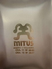 Mitus Colombia Muisca Style Letter Opener Pre-Columbian Gold Figure w/ Box