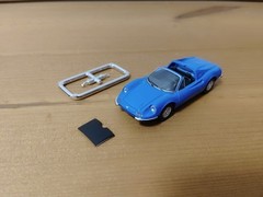 TOMICA LIMITED Vintage Dino 246 GTS Ferrari Blue Mini Car, Diecast, Collectible