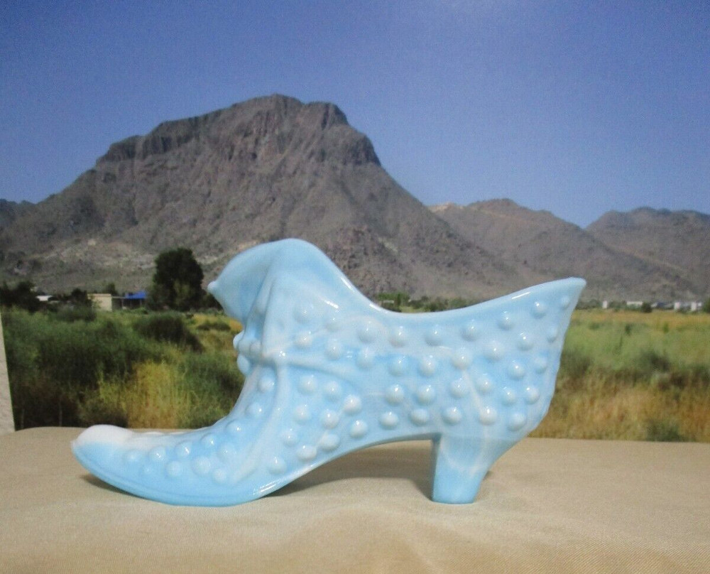 Unbranded, Blue & White Marbleized Cat Slipper, Hob Nob