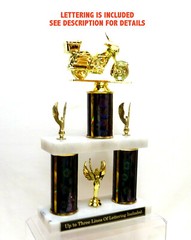 MOTORCYCLE TROPHY TOURING MOTORCYCLE 8 COLORS 2 POST