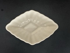 Belleek Ireland Trinket Box + Dish Set Classic Shamrock Cream Porcelain 6th Gen