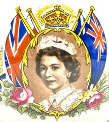 Queen Elizabeth II Coronation Cup Aynsley Bone China England 1953