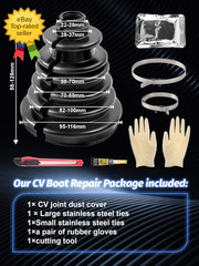 CV Boot Split Constant Velocity Joint Gaiter Replacement Kit 22mm 28mm