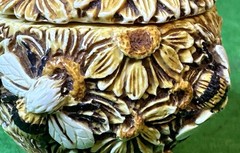 Adam Binder S.A.I.B. Flower Pot ~ SUNFLOWERS W/ BEES ~ Pre Harmony Kingdom