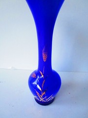 Vintage Enesco Japan Cobalt Blue over White w/ gold design Excellent condition