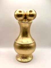 Golden Poporo Figure Quimbaya Culture Colombia