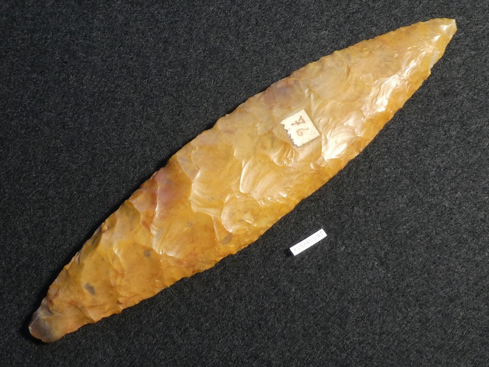 ACE! COLLECTION PSP! FLINT DAGGER 165mm! LIGHTER! DANISH STONE AGE NEOLITHIC