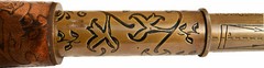 ANTIQUE BRASS TELESCOPE MARINE NAUTICAL LEATHER PIRATE SPYGLASS VINTAGE SCOPE
