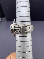 Beautiful Old Natural Torques Stone Unique Ring From Afghanistan