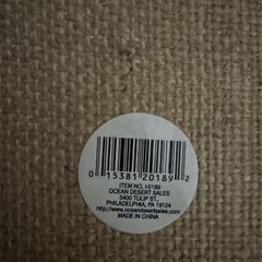 3 VTG Wine Bottle & Hotel De Paris Picture 8” X 9”on Burlap Neutral Colors