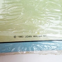 Vtg 1980 Hallmark Set The Scene Activity Seals Sheets Joan Walsh Anglund Girls