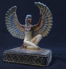 Ancient Egyptian Isis Statue Supreme Goddess of Magic Decor Egyptian Antiquities