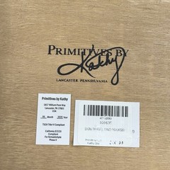 Primitives By Kathy Folk Art Sign Travel Find Yourself Wood Lancaster 2000 VTG