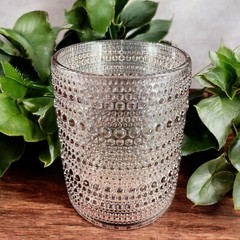 D&V By Fortessa Jupiter Double Old Fashion Glass 10oz Tumbler Set 2 Tumblers VTG