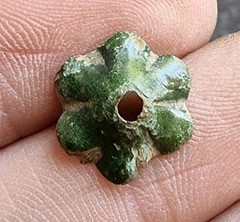 Medieval Mount Floral Metal Detecting Find Antique