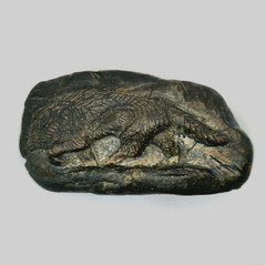Ancient Greek Wolf Carved Stone Sculpture Animal Figure Circa 200-300 BC