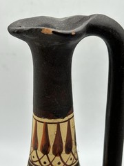 Corinthian 550 BC Reproduction Vessel Hand Crafted And Painted In Greece Birds