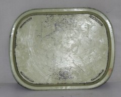 Old Plate Serving Litho Print Village Scenery Tray Vintage Wall Décor 10478