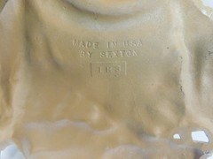 Made In USA Sexton Native American Indian Cast Aluminum Wall Hanging I H 2