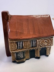 Mudlen End Studio Felsham Suffolk Pottery Miniature House Cottage Swan Inn