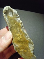 Lower Paleolithic – Fine Acheulean elongated flake scraper c.450,000 BP.
