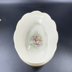 Donegal Parian China Fien Porcelain Irish Rose Vintage Dish Bowl Flower Pattern
