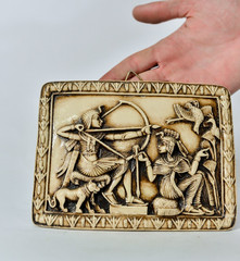 Rare Egyptian Art Wall Relief Pharaonic Home Decor