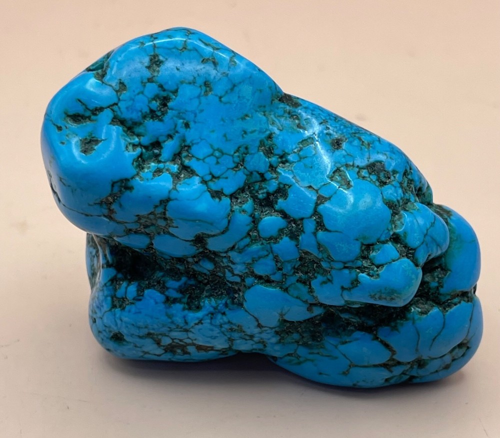 Wonderful Afghanistan Natural Blue Turquoise piece Rough Loose Gemstone