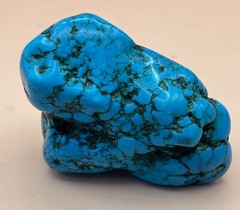 Wonderful Afghanistan Natural Blue Turquoise piece Rough Loose Gemstone