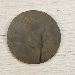 W.A. Mozart Commemorative Bronze Medallion Coin Bronze Brown Profile Relief