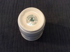 Longaberger Pottery Woven Traditions Ivory Bathroom Tumbler – Awesome!