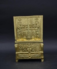 Rare Egyptian Antiquities golden throne chair throne of the king tutankhamun BC