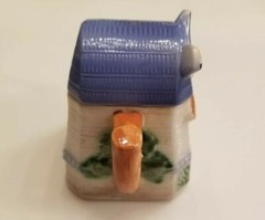 Dutch Windmill Container Occupied Japan Crazed Vintage