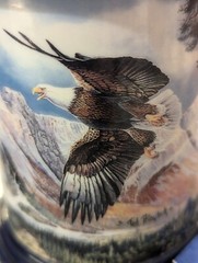 Franklin Mint Collector Wildife Tankards 3 In Lot Vintage