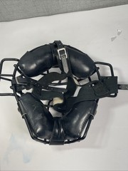 Vintage Unknown Brand Baseball Catcher’s Mask Black Cage Wall Art Mancave Decor