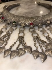 Antique Afghan Silver Pendant for Royal Families Jewelry 18th-19thCentury 42