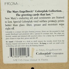 Mary Engelbreit Art Wall Plaque Colorplak THE HAND OF AN OLD FRIEND Sunflowers