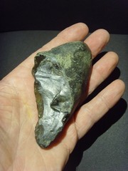Lower Paleolithic – Fine Acheulean oblique end scraper. c.450,000 BP.