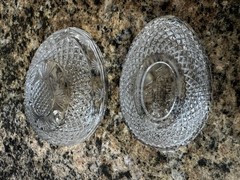 Vintage Avon Classic Fostoria Lead Crystal Egg Trinket Dish Mother’s Day 1977